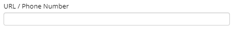 Add URL or Phone number to availability
