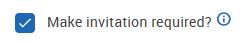 Is an invitation required to attend?
